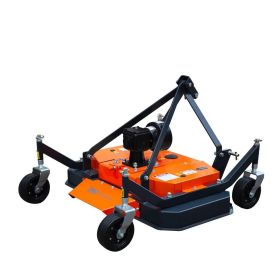 48'' Tow-Behind 3-Point Hitch Finish Mower, 18-30 HP Compact Tractor, PTO Drive Shaft Included, TMG-TFN48