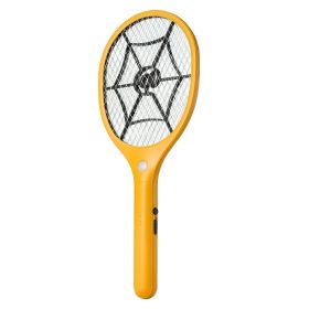 Electric Fly Swatter, Zapper Racket with 3 Layers Mesh, Powerful Fly Killer Indoor & Outdoor with 500mAh Battery Rechargeable for Home, Bedroom
