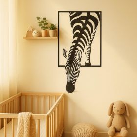 CIFbuy Modern Zebra Wall Art Black And White Animal Print Decor For Living Room Office Bedroom (TikTok, Temu Pick-up Service) (Option: Defaulttitle)